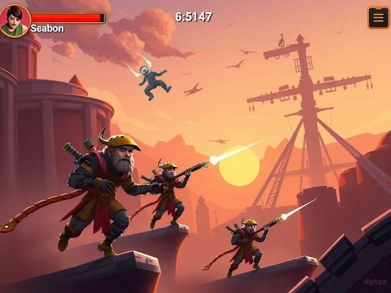 Intense combat in Dharbandora Destroyers Dharbandora Destroyers gameplay screenshot